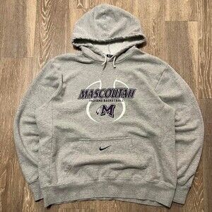 Nike Mascoutah Indians Basketball Hoodie 845 A
